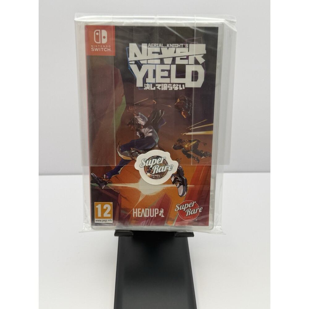 Aerial_Knight’s Never Yield Nintendo Switch Super Rare Games SRG Sealed NEW
